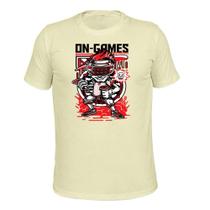 Camiseta Confortável Malha 30.1 Ongames