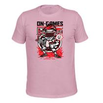 Camiseta Confortável Malha 30.1 Ongames