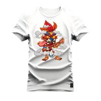 Camiseta Confortável Premium Estampada Cantor Estiloso