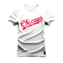 Camiseta Confortável Premium Estampada Chicago Tires