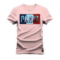 Camiseta Confortável Premium Estampada Paris Plac