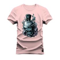 Camiseta Confortável Premium Estampada Spray Olhar