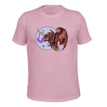 Camiseta Confortável Tecido Macio Dragon