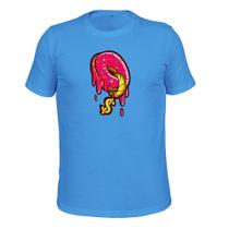 Camiseta Confortável Tecido Macio Rosquinha Sifrão