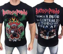 Camiseta Consulado Do Rock Of0039 Ratos De Porão Camisa