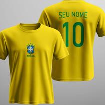 Camiseta Copa 2026 Frente e Costas Dry Fit Malha Fria Leve Confortavel Personalizada