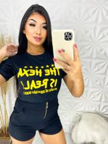 Camiseta Copa do Mundo Brasil Hexa Preta Tendência