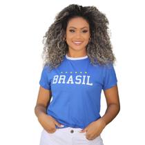 Camiseta Copa Do Mundo Feminina Brasil Hexa Campeão Camiseta Copa Do Mundo Feminina Brasil Hexa Campeão