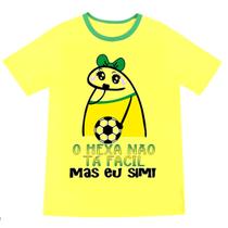 camiseta copa do mundo flork brasil meme divertido