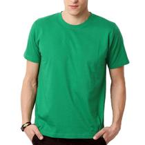 Camiseta cor verde basica Camiseta cor verde basica