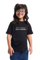 Camiseta Coração Para o Mundo Reserva Mini