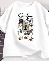 Camiseta Coraline Aesthetic Unissex