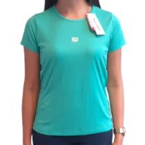 Camiseta Core Feminino Aqua Wilson