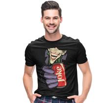 Camiseta Coringa Batman Joker Heroi Camisa 100% Algodão
