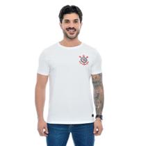 Camiseta Corinthians Brasão Bordado