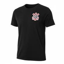 Camiseta Corinthians Brasão Bordado Licenciado Coimbra