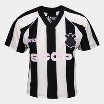 Camiseta Corinthians Corinthians Box Listrada Feminina Camiseta Corinthians Corinthians Box Listrada Feminina