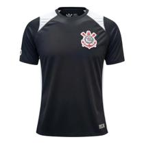 Camiseta Corinthians Infantil Juvenil Logo Bordado Licenciada