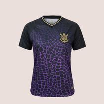 Camiseta Corinthians Respeita As Mina Feminina Roxo Oficial Camiseta Corinthians Respeita As Mina Feminina Roxo Oficial