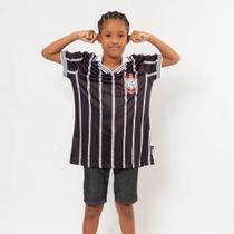 Camiseta Corinthians Torcida Juvenil Tecido Leve Sublimado Camiseta Corinthians Torcida Juvenil Tecido Leve Sublimado