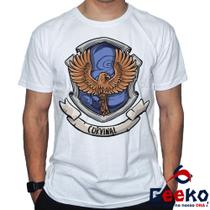 Camiseta Corvinal 100% Algodão Harry Potter Ravenclaw Geeko Camiseta Corvinal 100% Algodão Harry Potter Ravenclaw Geeko