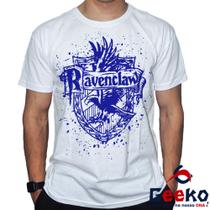 Camiseta Corvinal 100% Algodão Hogwarts Harry Potter Ravenclaw Geeko Shirts 11