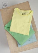 Camiseta Cotton Color Azul - Bugbee