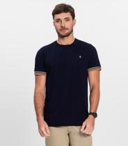 Camiseta Cotton Leve Masculina Básica Diametro Azul