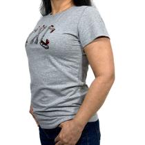 Camiseta Country Feminina Bordado Em Lantejoula Txc 50464