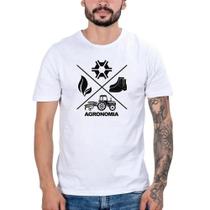 Camiseta Country Masculina Estampa Agronomia Manga curta