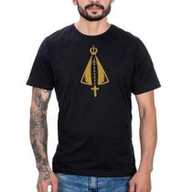 Camiseta Country Masculina Estampa Manga Curta Gola Careca