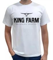 Camiseta Coutry Personalizada 100%Algodão Kin Farm - LGAMN