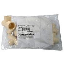 Camiseta CPVC King Brothers de 3/4 polegadas Slip Fit FlowGuard Camiseta CPVC King Brothers de 3/4 polegadas Slip Fit FlowGuard