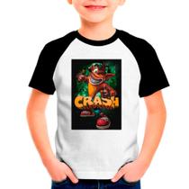 Camiseta CRASH BANDICOOT Games Jogos Moda Infantil Roupa Criança 03