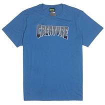 Camiseta Creature Logo Black Fade Azul