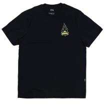 Camiseta Creature Logo Flame Preto