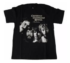 Camiseta Credence Clearwater Revival Blusa Adulto Unissex Banda Bo326 BM