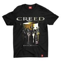 Camiseta Creed - Preta Cor:PretoTamanho:G
