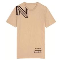 Camiseta Creme de Algodão Nutrify Camiseta Creme de Algodão Nutrify