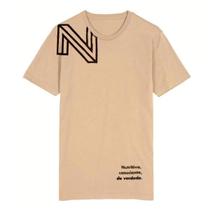 Camiseta Creme Feminina Tamanho G - Nutrify