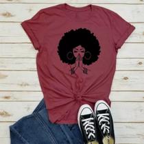 Camiseta CrespAfrica Black Queen