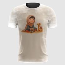 Camiseta Criança Árabe Brincando