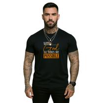 Camiseta Cristã Com Deus Tudo é Possível Preta Camiseta Cristã Com Deus Tudo é Possível Preta