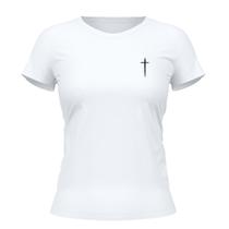Camiseta Cristã Feminina - Nâo temas, creia Branca