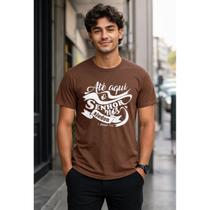 Camiseta Cristã Unissex Até Aqui O Senhor Nos Ajudou 1 Samuel 7:12 100% Algodão Macio Conforto