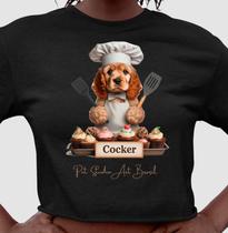 Camiseta Cropped Cocker