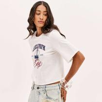 Camiseta Cropped Easy Lança Perfume Pr26 Off White Feminino Camiseta Cropped Easy Lança Perfume Pr26 Off White Feminino
