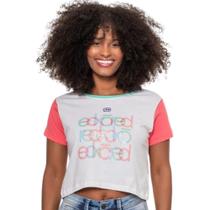 Camiseta Cropped Ecko Selha Branco Off J831A