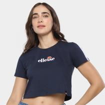 Camiseta Cropped Ellesse Manga Curta Feminina