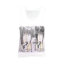 Camiseta Cropped Feminina Y2K Grunge Harajuku Punk Goth Sexy Com Estampa Gráfica Vintage Para O